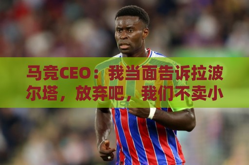 马竞CEO:我当面告诉拉波尔塔,放弃吧,我们不卖小蜘蛛 马竞CEO:我当面告诉拉波尔塔,放弃吧,我们不卖小蜘蛛