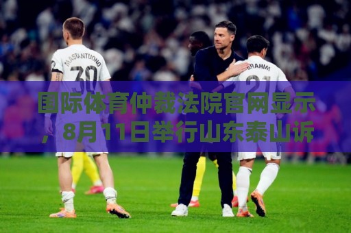 国际体育仲裁法院官网显示,8月11日举行山东泰山诉孙准浩听证会 国际体育仲裁法院官网显示,8月11日举行山东泰山诉孙准浩听证会