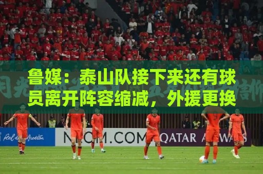 鲁媒:泰山队接下来还有球员离开阵容缩减,外援更换计划停滞 鲁媒:泰山队接下来还有球员离开阵容缩减,外援更换计划停滞