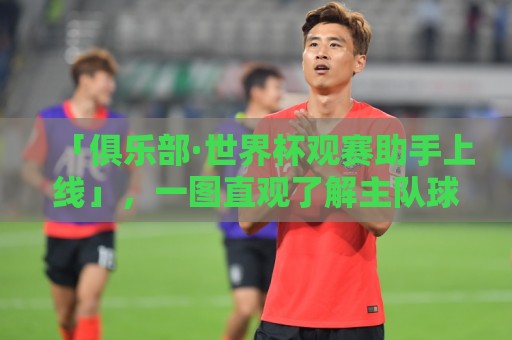 「俱乐部·世界杯观赛助手上线」，一图直观了解主队球员参赛情况